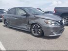 2016 Nissan Sentra Sr Gray vin: 3N1AB7AP2GY242178