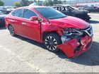 2016 Nissan Sentra Fe+ S/s/sl/sr/sv Red vin: 3N1AB7AP2GY262012