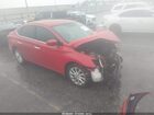 2018 Nissan Sentra Sv Red vin: 3N1AB7AP2JL617913