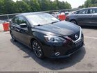 2018 Nissan Sentra Sr Черный vin: 3N1AB7AP2JY335919
