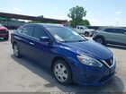 2019 Nissan Sentra S Blue vin: 3N1AB7AP2KY213658