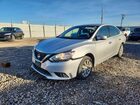 2016 Nissan Sentra Sv Silver vin: 3N1AB7AP3GL653490