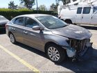 2016 Nissan Sentra Sv Gray vin: 3N1AB7AP3GY209349