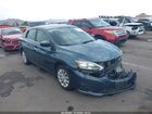 2016 Nissan Sentra Sv Navy vin: 3N1AB7AP3GY295469