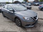 2018 Nissan Sentra S Gray vin: 3N1AB7AP3JY219046