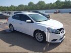 2018 Nissan Sentra Sv White vin: 3N1AB7AP3JY308390