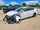 2019 Nissan Sentra S White vin: 3N1AB7AP3KY455293
