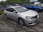 2017 Nissan Sentra Sv Silver vin: 3N1AB7AP4HY305301