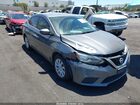 2018 Nissan Sentra Sv Серый vin: 3N1AB7AP4JL625432