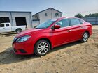 2018 Nissan Sentra Sv Red vin: 3N1AB7AP4JY262472