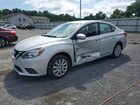 2016 Nissan Sentra Sv Silver vin: 3N1AB7AP5GL652115
