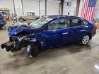2016 Nissan Sentra S Blue vin: 3N1AB7AP5GY213970
