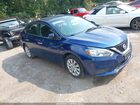 2019 Nissan Sentra S Blue vin: 3N1AB7AP5KY304665