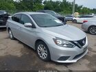 2019 Nissan Sentra Sv Silver vin: 3N1AB7AP5KY320168