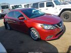 2016 Nissan Sentra Sv Red vin: 3N1AB7AP6GL655606
