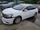 2016 Nissan Sentra S White vin: 3N1AB7AP6GY320221