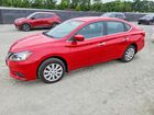 2017 Nissan Sentra Sv Red vin: 3N1AB7AP6HL710721