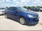 2017 Nissan Sentra S Blue vin: 3N1AB7AP6HY287951