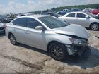 2018 Nissan Sentra Sv Silver vin: 3N1AB7AP6JL623830