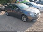 2018 Nissan Sentra Sv Gray vin: 3N1AB7AP6JY323000