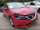 2019 Nissan Sentra Sv Red vin: 3N1AB7AP6KY237963