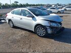 2016 Nissan Sentra Sv Silver vin: 3N1AB7AP7GL678778
