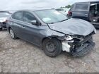 2017 Nissan Sentra Sv Gray vin: 3N1AB7AP7HL715717