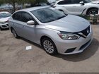 2017 Nissan Sentra S Silver vin: 3N1AB7AP7HY211686