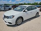 2018 Nissan Sentra S Белый vin: 3N1AB7AP7JY236027