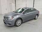 2019 Nissan Sentra Sv Gray vin: 3N1AB7AP7KY335402