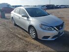 2017 Nissan Sentra Sv Silver vin: 3N1AB7AP8HY255275