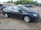 2018 Nissan Sentra Sv Black vin: 3N1AB7AP8JY277797