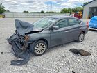 2019 Nissan Sentra Sv Gray vin: 3N1AB7AP8KL613544
