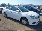 2016 Nissan Sentra Fe+ S/s/sl/sr/sv Белый vin: 3N1AB7AP9GL650979