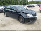 2016 Nissan Sentra S Black vin: 3N1AB7AP9GY244445