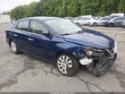 2016 Nissan Sentra S Серебряный vin: 3N1AB7AP9GY276649