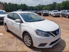 2016 Nissan Sentra Fe+ S/s/sl/sr/sv White vin: 3N1AB7AP9GY286503