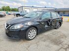 2017 Nissan Sentra S Black vin: 3N1AB7AP9HY274708