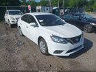 2017 Nissan Sentra Sv White vin: 3N1AB7AP9HY330243