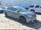 2017 Nissan Sentra S Silver vin: 3N1AB7AP9HY385260