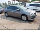 2018 Nissan Sentra Sv Gray vin: 3N1AB7AP9JY213686