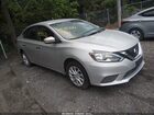 2018 Nissan Sentra Sv Silver vin: 3N1AB7AP9JY225871