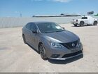 2018 Nissan Sentra Sr Gray vin: 3N1AB7AP9JY257171