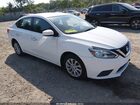 2019 Nissan Sentra Sv White vin: 3N1AB7AP9KY447196