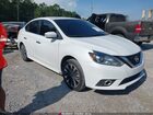 2016 Nissan Sentra Sr White vin: 3N1AB7APXGY246611