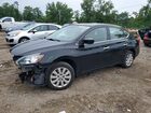 2017 Nissan Sentra Sv Black vin: 3N1AB7APXHY346953