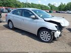 2017 Nissan Sentra S Серебряный vin: 3N1AB7APXHY377507