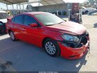 2019 Nissan Sentra Sv Красный vin: 3N1AB7APXKL611424