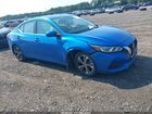 2021 Nissan Sentra Sv Xtronic Cvt Blue vin: 3N1AB8CV0MY232570