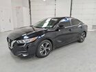 2021 Nissan Sentra Sv Черный vin: 3N1AB8CV1MY252519
